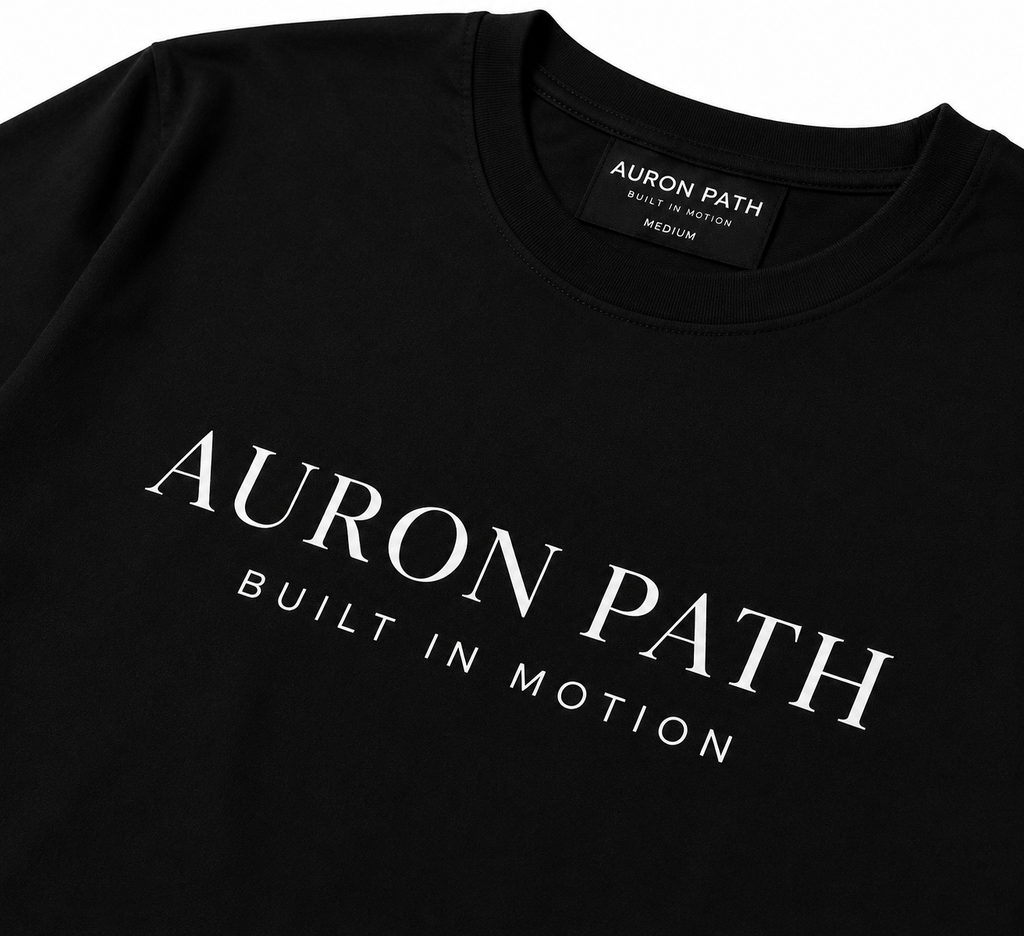 AURONPATH TEE-BLACK