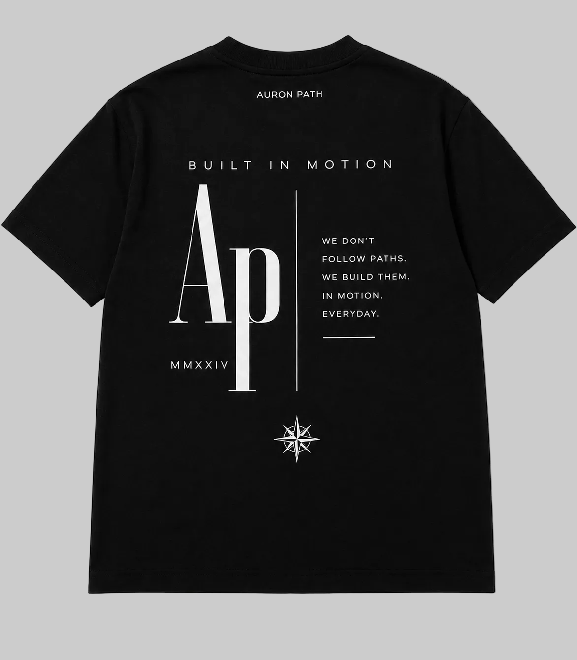 AURONPATH TEE-BLACK